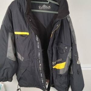 Tro Therma Rugged Outerwear Black and Yellow Jacket